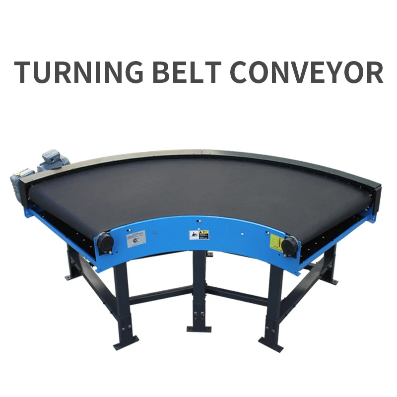 Assembly line turning conveyor 90 degree chain turning belt conveyor PVC assembly line turning conveyor