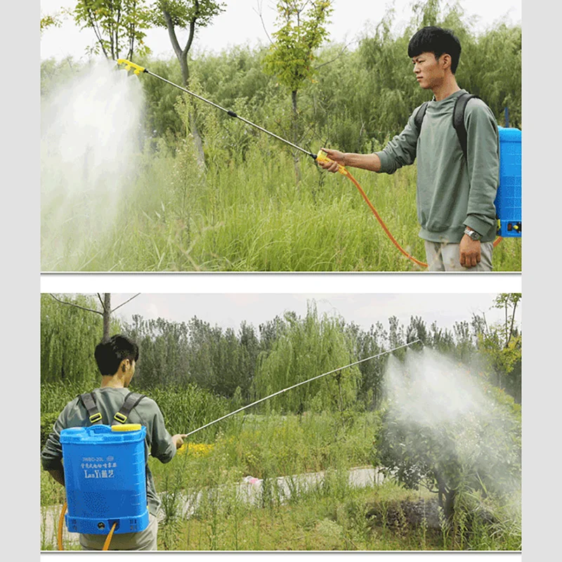 Rechargeable Agricultural Fight Drugs Machine Knapsack High-pressure Disinfection Pesticide Watering Electric Sprayer