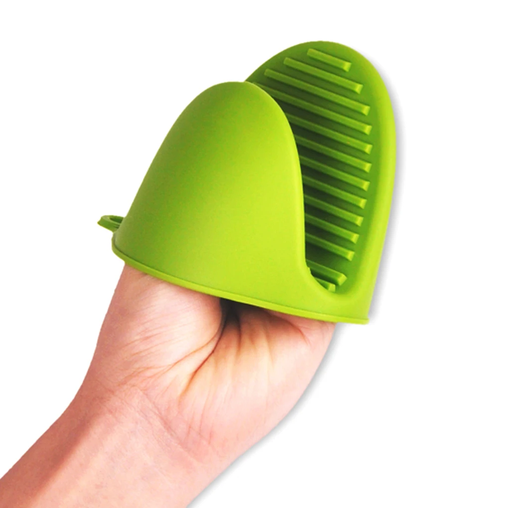 High Quality 1Pc Kitchen Baking Silica Gel Heat Insulation Clip Anti Scalding Non Slip Gloves Household Bowl Oven Microwave Oven