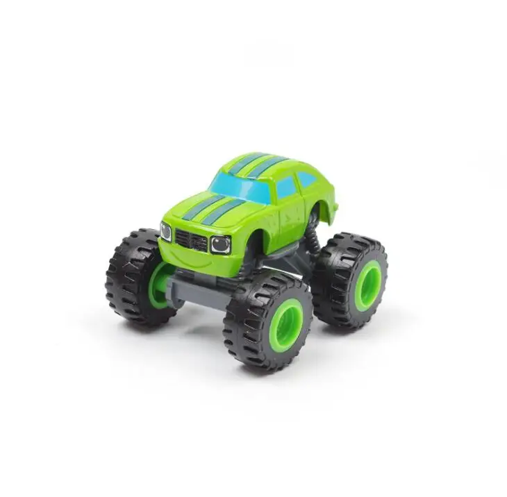 Monstere Machines Car Toys Russian Miracle Crusher Truck Vehicles Figure Blazed Toys For Children Birthday Gifts Blazer Toys