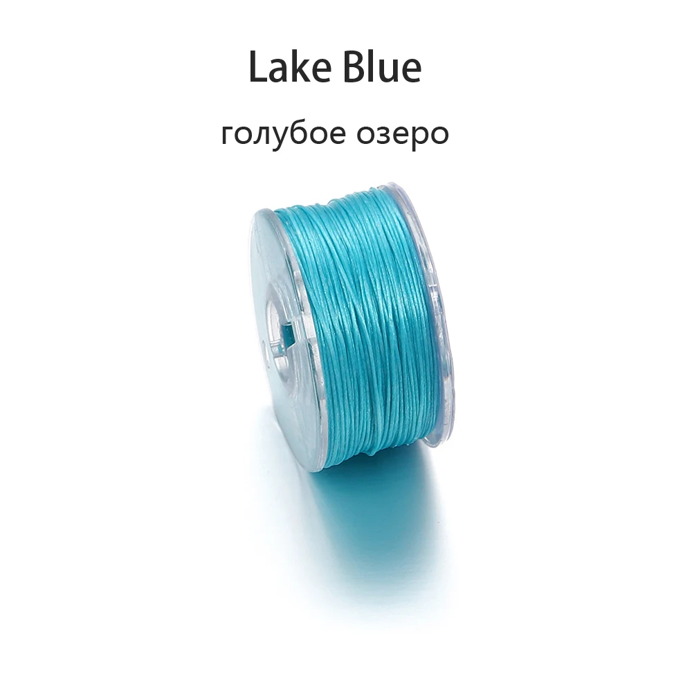 50 Yards Nylon-Perlenfaden, nicht elastisch, Perlenfäden, Rocailles, Kordelfaden für DIY-Armbänder, Halsketten, Schmuckherstellung, Zubehör