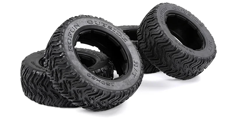 Opony terenowe Baja Truck V3 Przód 180*60mm Tył 180*70mm do HPI Rovan King Motor Baja 5T SC