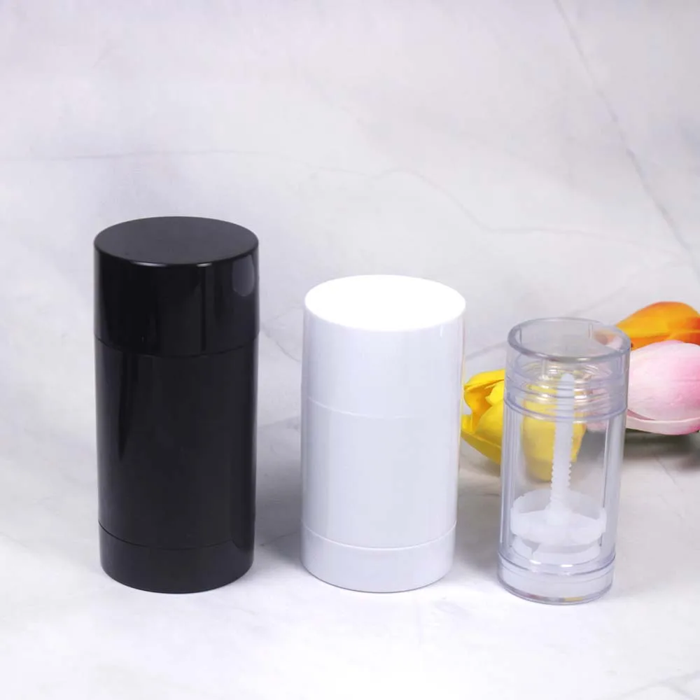 Deodorant Container Lotion foundation Bar  Empty Cosmetic Glue Stick clear 30ml 50ml 75ml