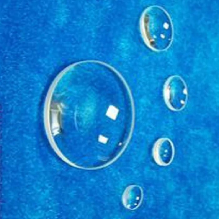 Quartz optical plano convex lens D12.7mm focal length F25/35/50/75/100/200/300/500/1000/5600