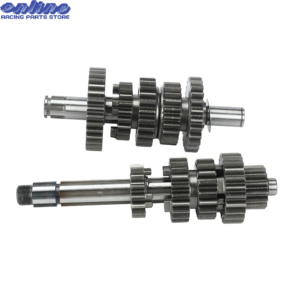 

Motorcycle Transmission Gear Box Main Counter Shaft Kit For ZongShen ZS 190cc Z190 W190 1P62YML-2 Engine Dirt Pit Bike Atv Quad