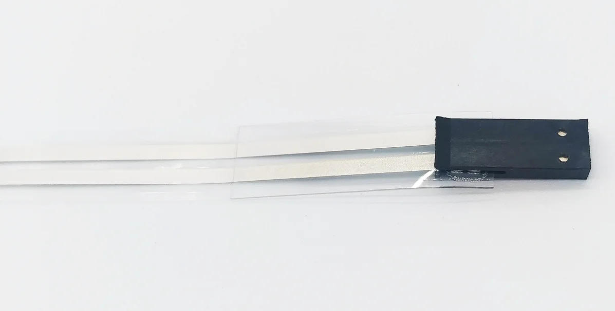 PVDF Piezoelektrischen Film FDT1 028K Piezoelektrischen Sensor Flexible Blei Überwachung Vibration Überwachung