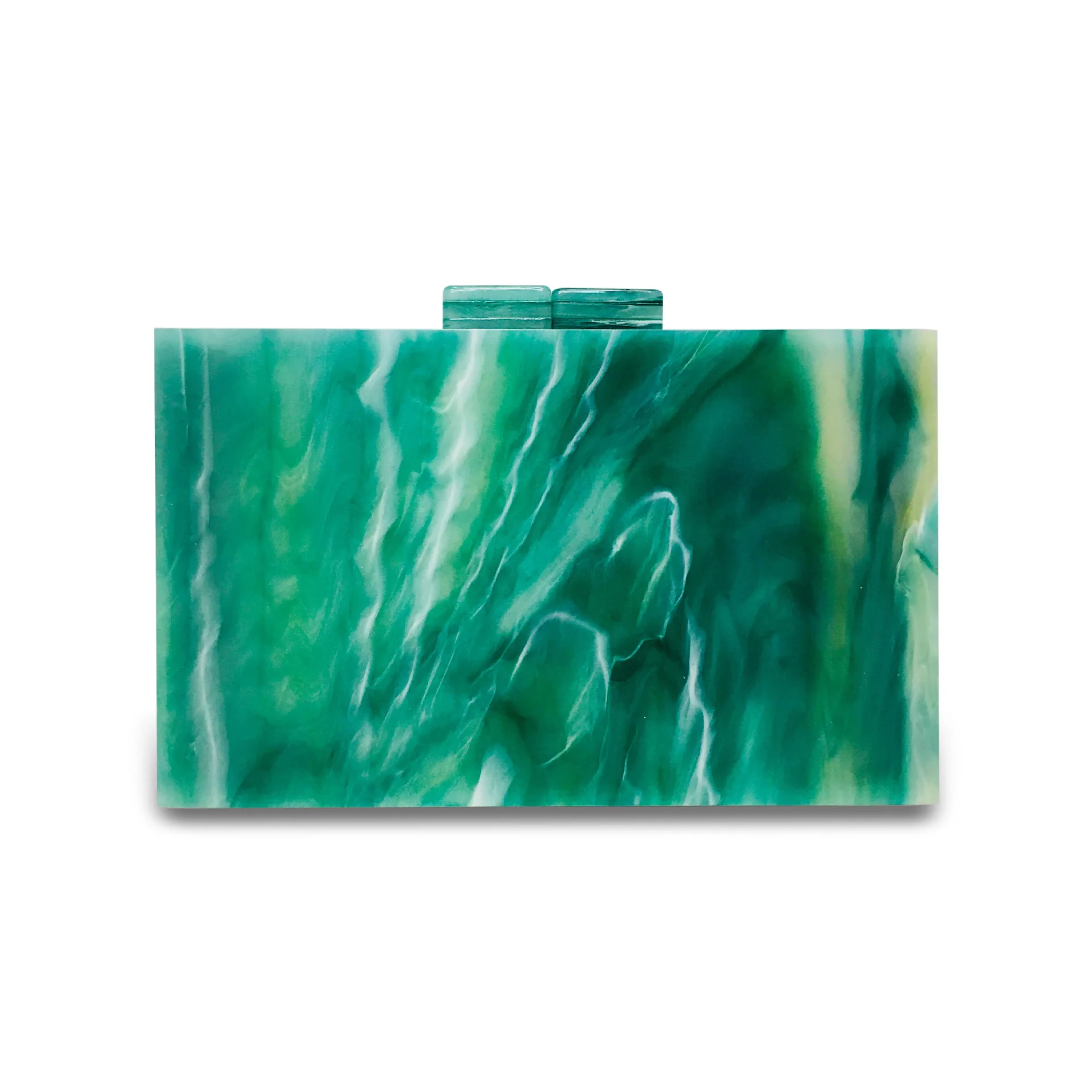 

Marble Green Pearl Acrylic Clasp Obag Shoulder Messenger Flap Female Mini Evening Box Clutches Wallet Lady Summer Beach Purse