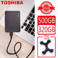 TOSHIBA 500GB 320GB External Hard Drive Disk HDD HD Portable Storage Device CANVIO USB 3.0 SATA 2.5\