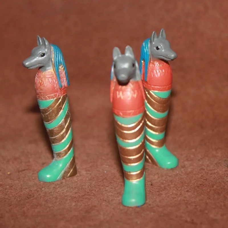 New Special Die-casting PVC Egyptian Myth Scene Toy Model Home Display Collection Toys For Children