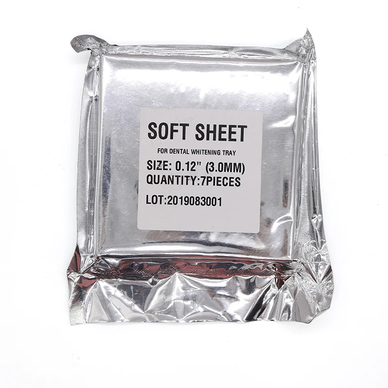 2bag Dental Splint Thermoforming Sheet for Vacuum Former Machine Soft and Hard 1/1.5/2mm Oral Denture Model Slice