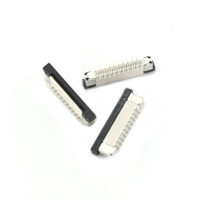 10PCS FFC FPC Socket 0.5mm 4/6/7/8/9/10/12/14/15/16/20/22/24/26/28/30/34/40/45/50/54/60 Pin Vertical Type Ribbon Flat Connector