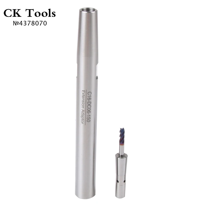 1 個スリムコレットチャック ST10 ST12 DC6 120L ST16 ST20 DC8 チャック延長ロッドプルバック延長アダプタ工具ホルダポストプル
