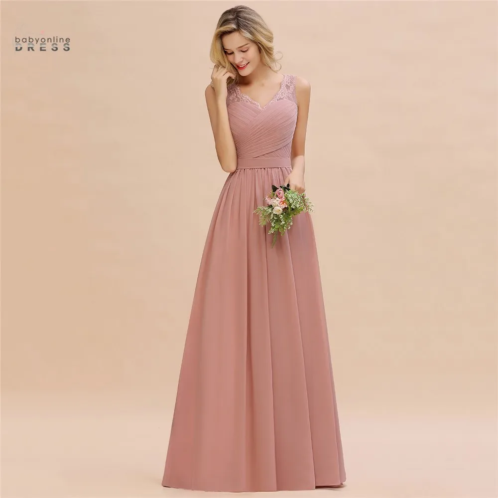 Lace Green Bridesmaid Dresses Long Short V-neck A-line Wedding Party Dress ночнушка женская Robe De Soirée De Mariage