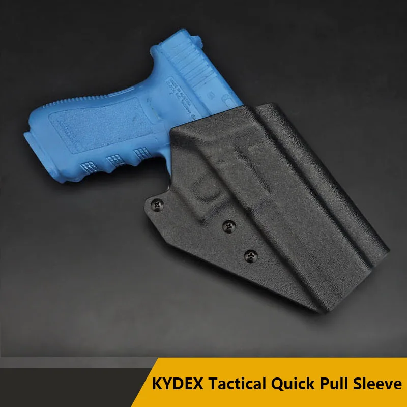 KYDEX-Adjustable Wear-Resistant Tactical Pistol Holster, GLOCK34, Special Quick Pull Sleeve, Multiple Combination Modes