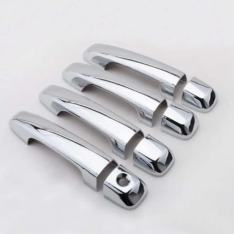 ABS Chrome Door Handle Covers Accessories Stickers Car Styling for Land Cruiser for Prado 150 LC150 FJ150 2010 2012 2014 2015