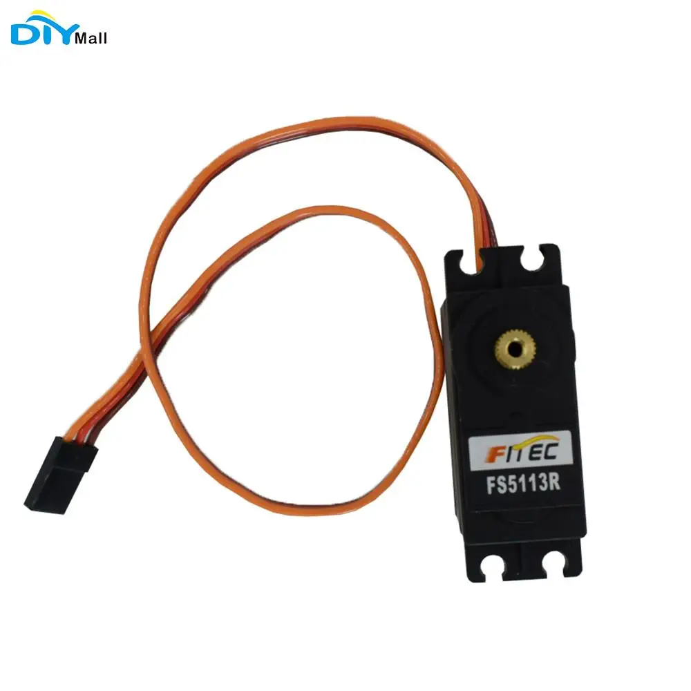 4pcs/lot Feetech FS5113R 360 Degree Continuous Rotation Servo 13kg.cm for Robot ESP8266