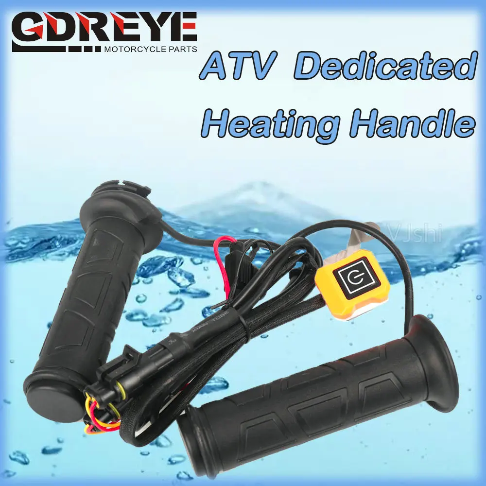 

Motorcycle Heated Hand Grips ATV Handlebar Heater Handle Bar Hand Warmer For YAMAHA XMAX300 XMAX400 XMAX X-MAX 125 250 300 400