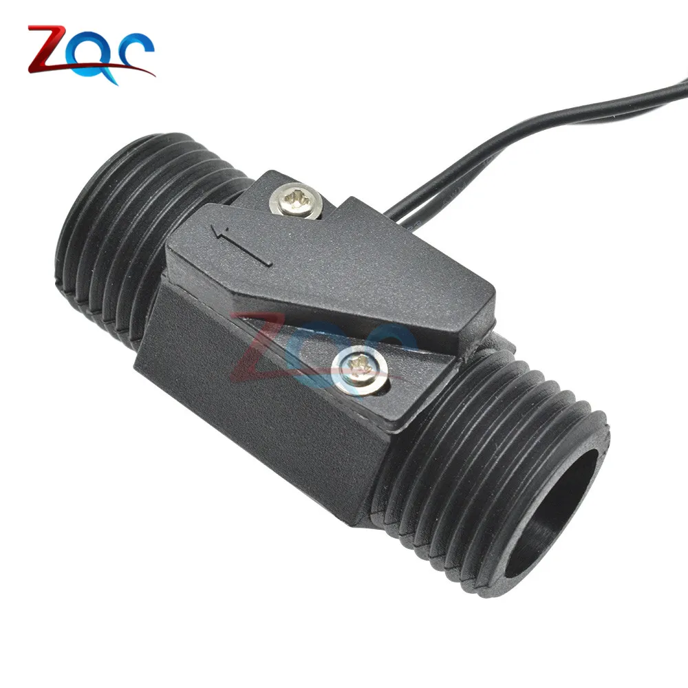 AC 220V 10W 3A 22mm Water Flow Switch Vertical/Horizontal Water Sensor Magnetic Control Switch G1/2Inch BSP Thread