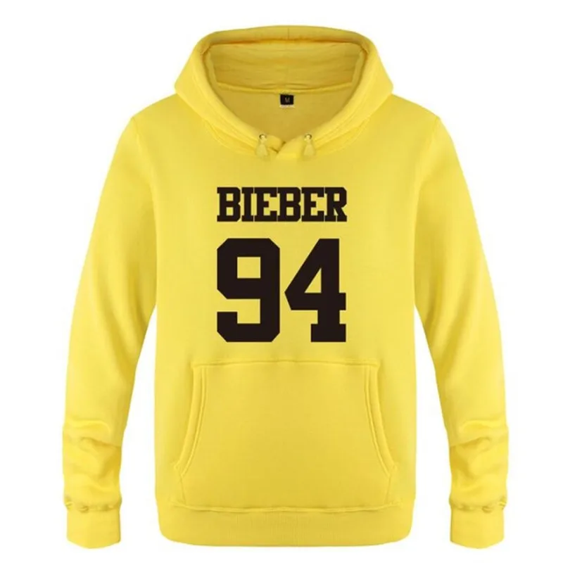 Hoodie Men Hip Hop Justin Bieber Printed Mens Hoodies Winter Fleece Long Sleeve Skate Men's Sweatshirt Tracksuit Man's Gown Hot