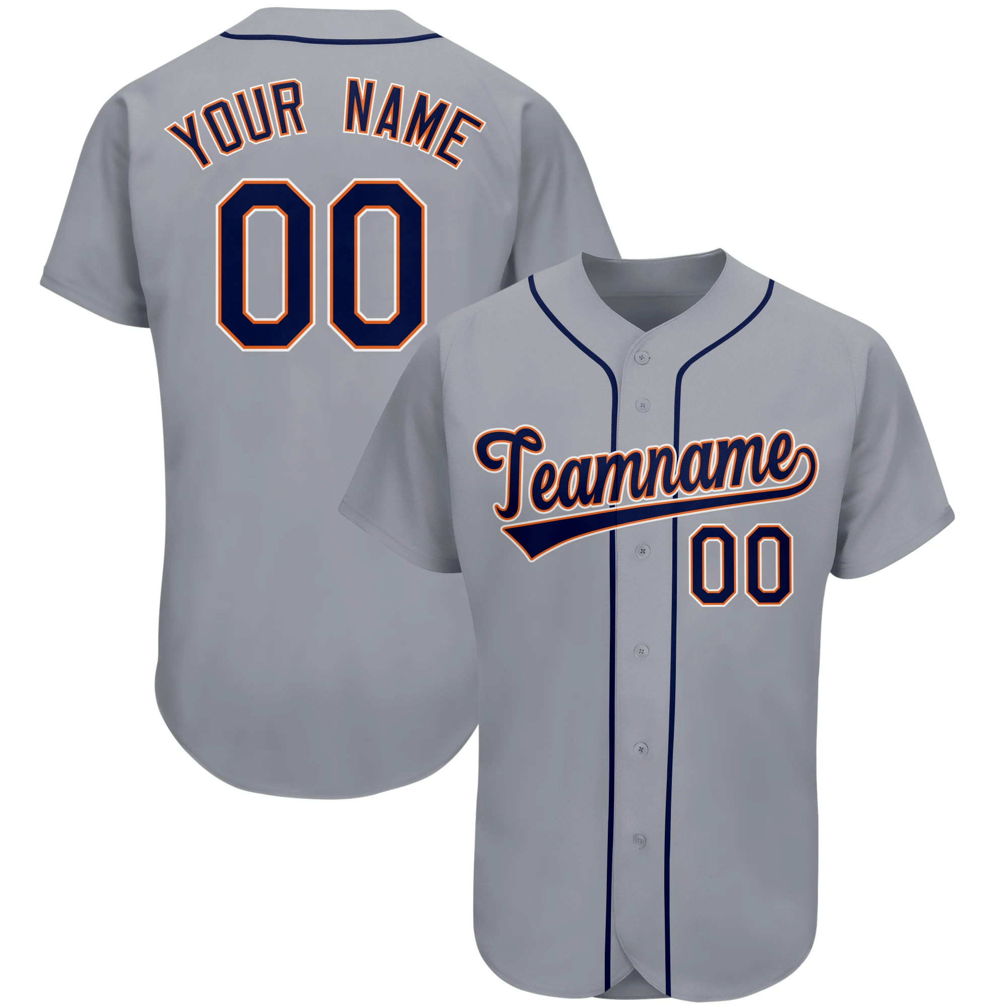 

Custom Baseball Jersey Athletic Casual Sew Your Name/Number Mesh Soft Breathable Streetshirts for Men/Women/Youth Big Size