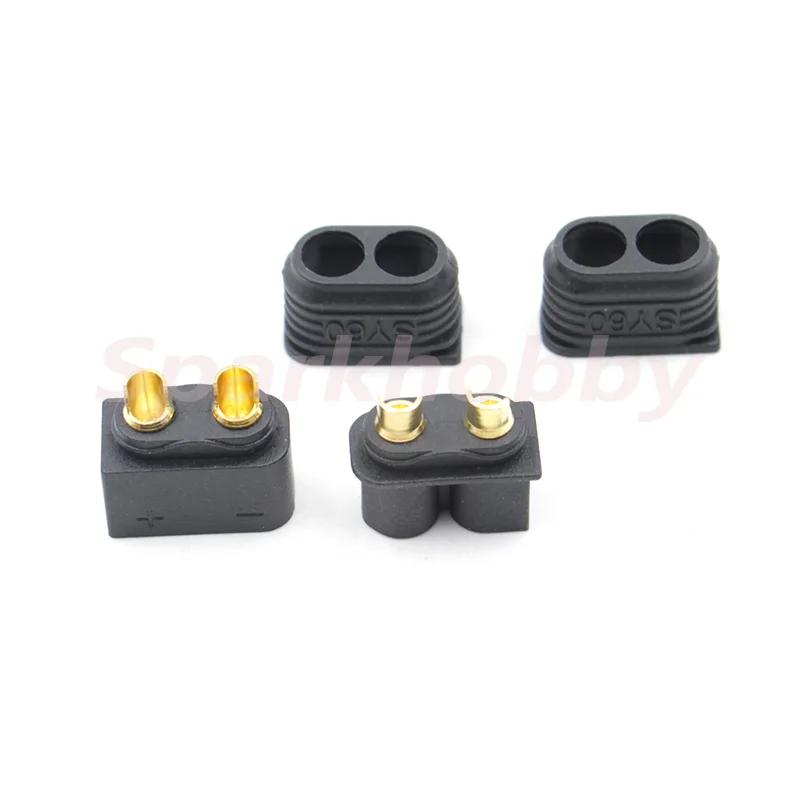 10PCS/5Pairs Sparkhobby SY60 Connector Plug Male/Femal with sheath conformance with Amass XT60 XT60H Used in Infinity battery