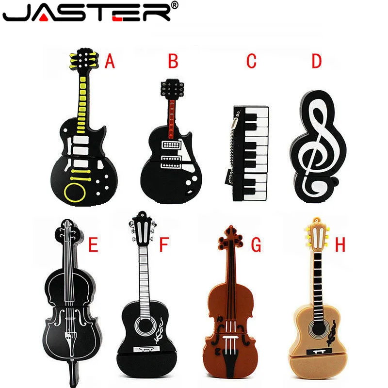 

JASTER Cartoon Musical Notation model usb flash drive 4g 16gb usb2.0 pen drive 32gb 64gb u disk pendriver flash memory usb stick