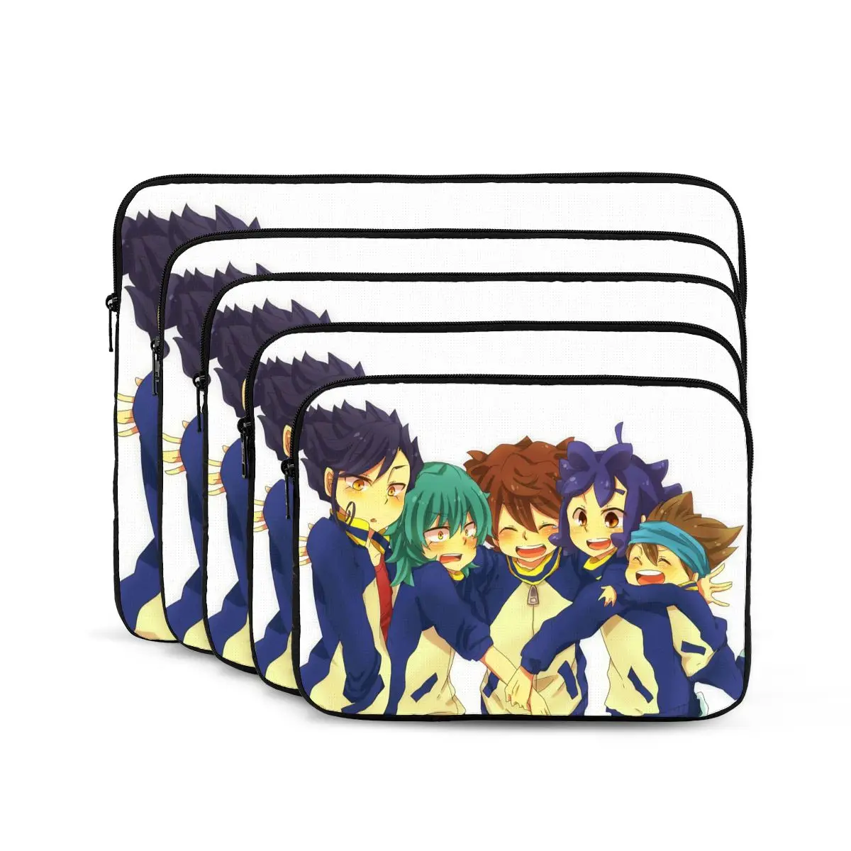 Inazuma Eleven Computer ipad Laptop Cover Case Laptop Sleeve Bag Portable Cover Fundas Pouch