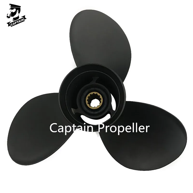 Captain Propeller 11 1/2x9 Fit Suzuki Outboard Engine DT40C DT50A DF40 DF50 DT40 DT55 DT65 13 Spline 58100-88L01-019