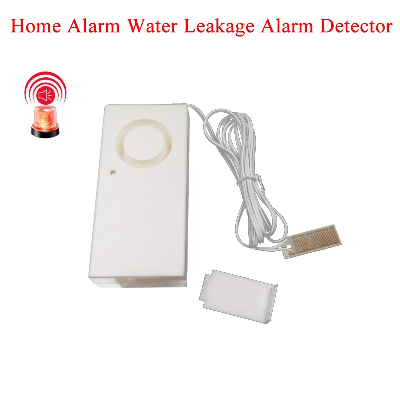 Home Alarm Water Leakage Spot Alarm Detector Independent Water Leak Sensor Detection Flood Alert Overflow Security Alarm System