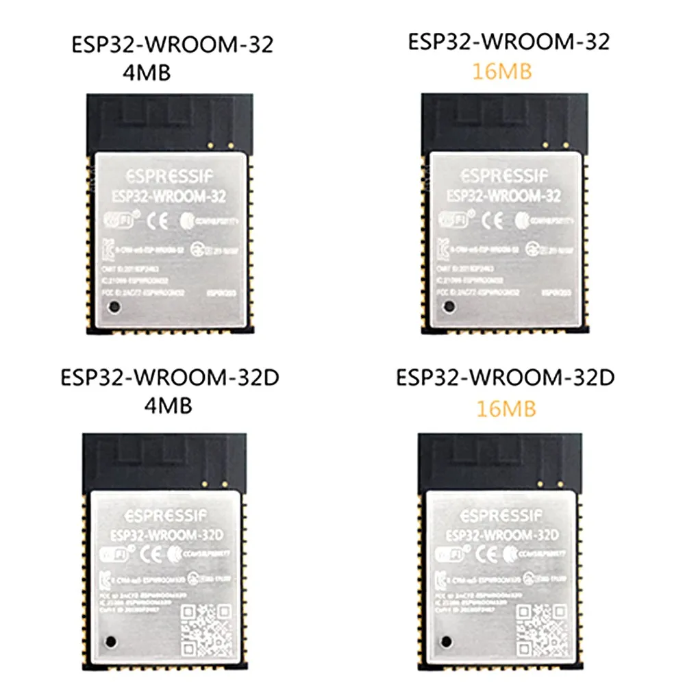 650pcs/pack 4MB ESP32-WROOM-32 ESP32-WROOM-32E ESP32-WROOM-32D ESP32-WROOM-32U ESP32-WROVER-IB ESP32-WROVER-B ESP32-SOLO-1