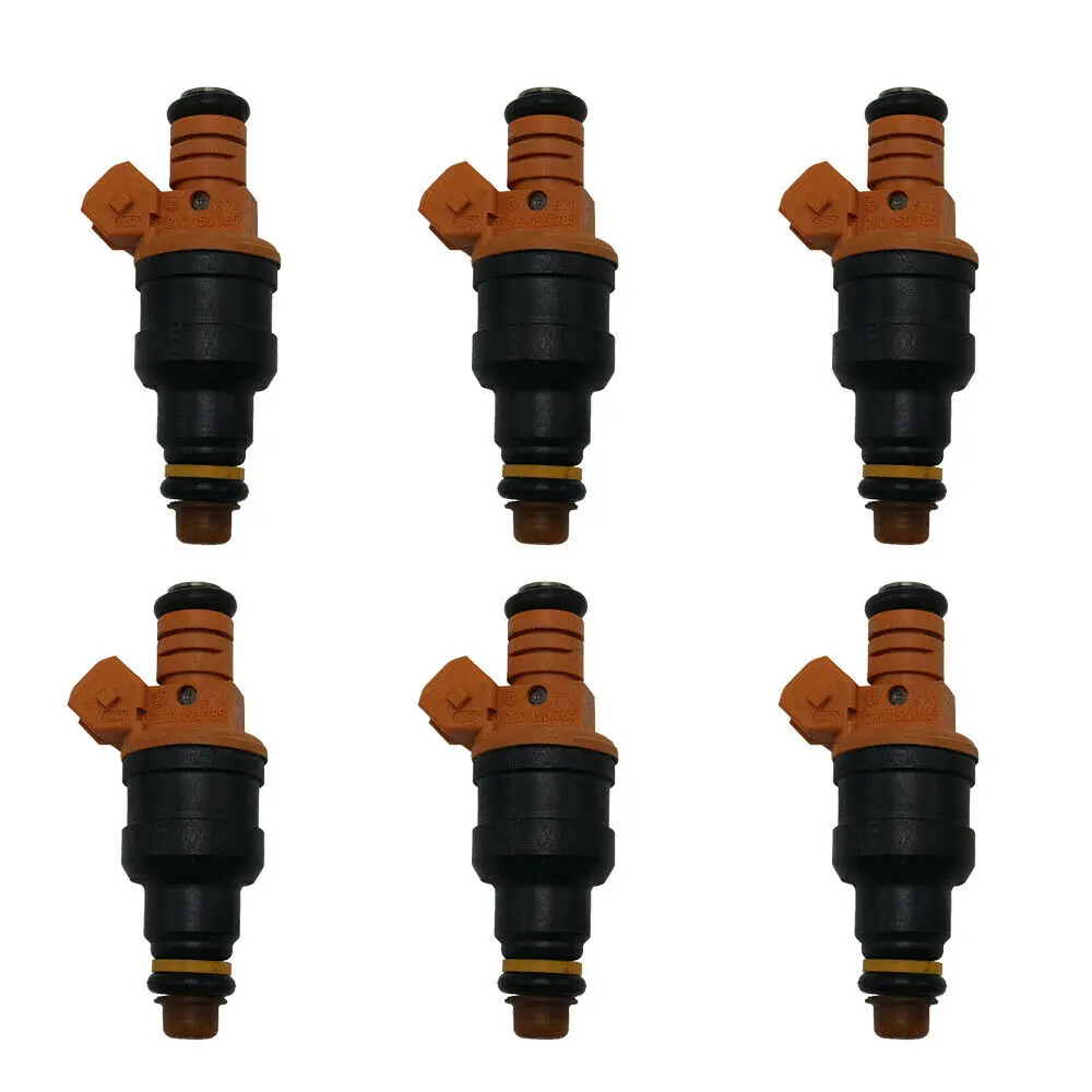 6pcs Fuel Injector 0280150785 FJ451 fit for VOLVO 850 1994-1997 2.3L 2.4L l5 GAS