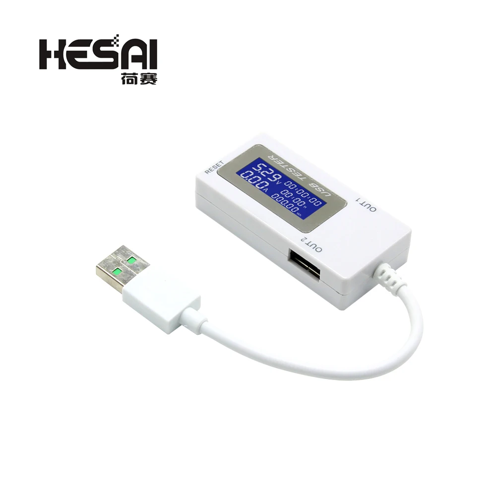 Ładowarka LCD Micro USB Pojemność baterii Tester napięcia i prądu Miernik Detektor do telefonu komórkowego Xiaomi Huawei