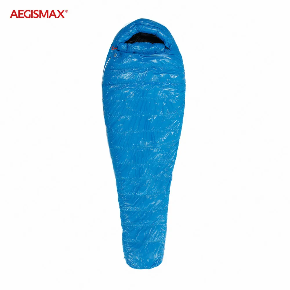 AEGISMAX G Outdoor Camping Sleeping Bag Winter 95% Goose Down FP800 Warm 15D Nylon Waterproof Sleeping Bag Comfort -22℉~-10℉