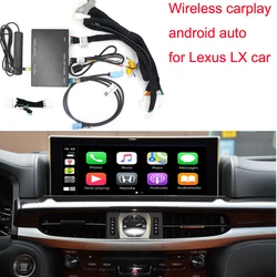Carplay Wireless for Lexus LX LX570 2014-2020 Android Auto Airplay AutoLink Car Play interface