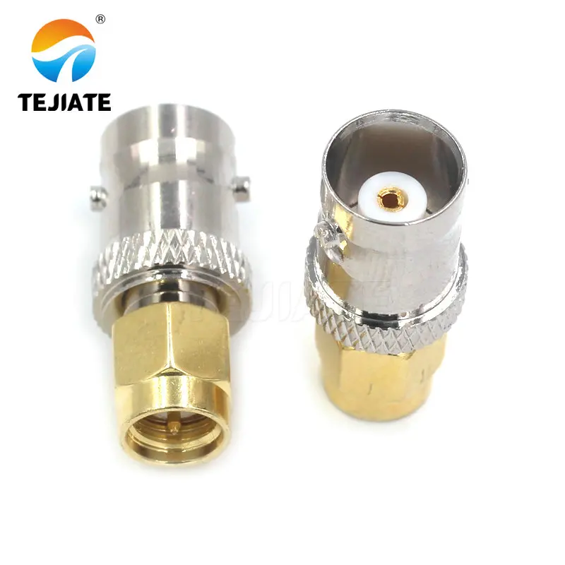 1PCS BNC Typ SMA Typ Adapter BNC Auf SMA Stecker J-KRP K-KKF K-K K-J Männliche/Weibliche Header Gold überzogene Nickel Überzogene