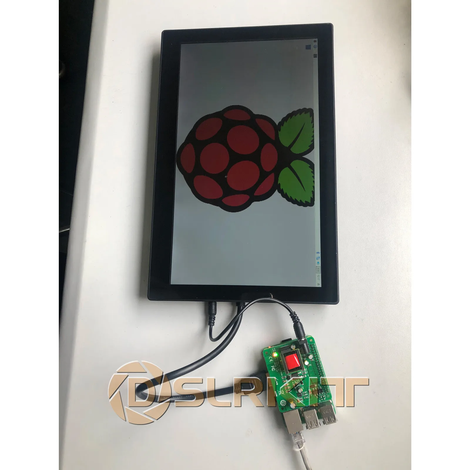 DSLRKIT 5V 12V PoE HAT Raspberry Pi 4 4B 3B+ 3B Plus 3.5in Hard Disk Drive LED 26Watt