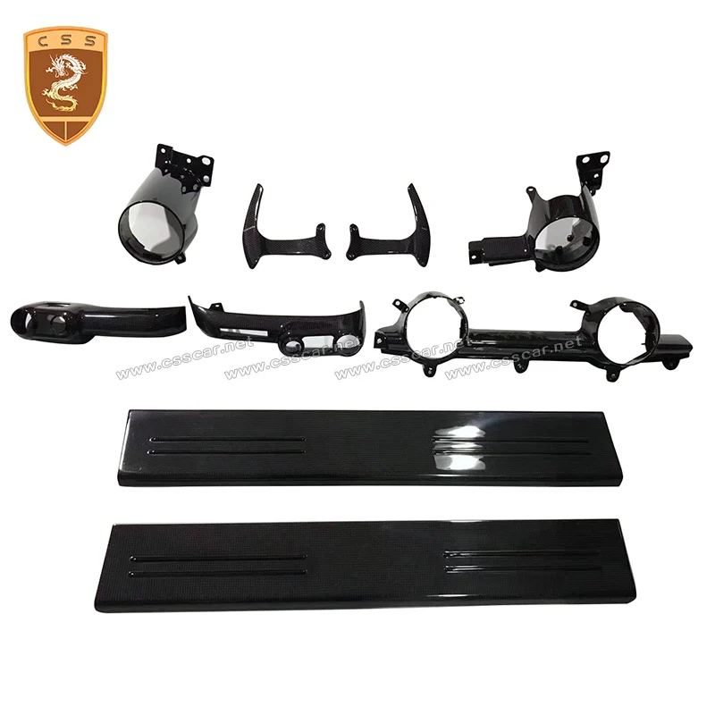 

Выпускная панель приборной панели для Ferrari 812, сверхбыстрое полотняное переплетение, педали дверей автомобиля из углеродного волокна, базовая панель, запасная внутренняя часть