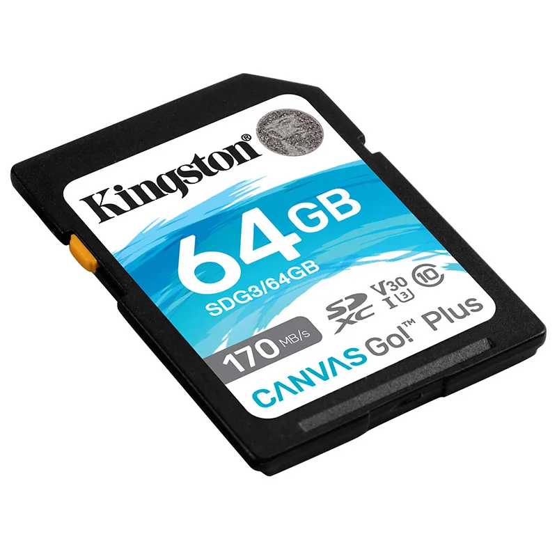 Kingston New SD 64 GB 128 GB 256 GB 512 GB Thẻ Flash Card Cho Máy Ảnh DSLR, máy Ảnh Mirrorless Và 4K Video Sản Xuất