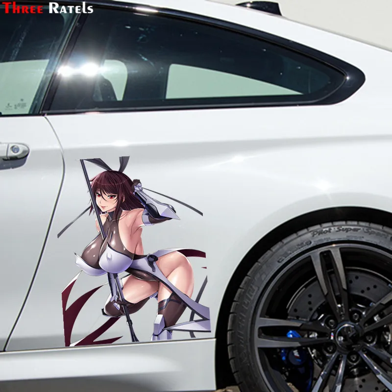 Three Ratels F619 Mizuki Shiranui Taimanin  Car Vinyl Sticker PVC Figure Decal