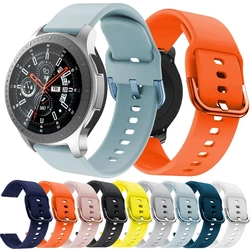 20mm 22mm Silicone Strap For Samsung Galaxy GearS3 Sports WatchBand For Huawei active2 GT Huami Amazfit bip Bracelet wristband