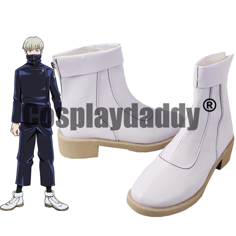 Jujutsu Kaisen Sorcery Fight Tokyo Metropolitan Magic Technical College Toge Inumaki Anime Cosplay Shoes Boots S008