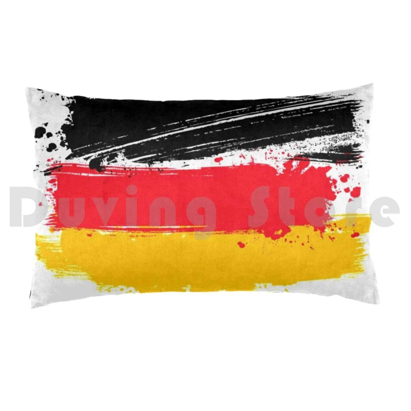 Germany Flag Pillow Case Printed 50x75 Germany Flag Country Graphic Deutschland Nation Colorful New Men Women