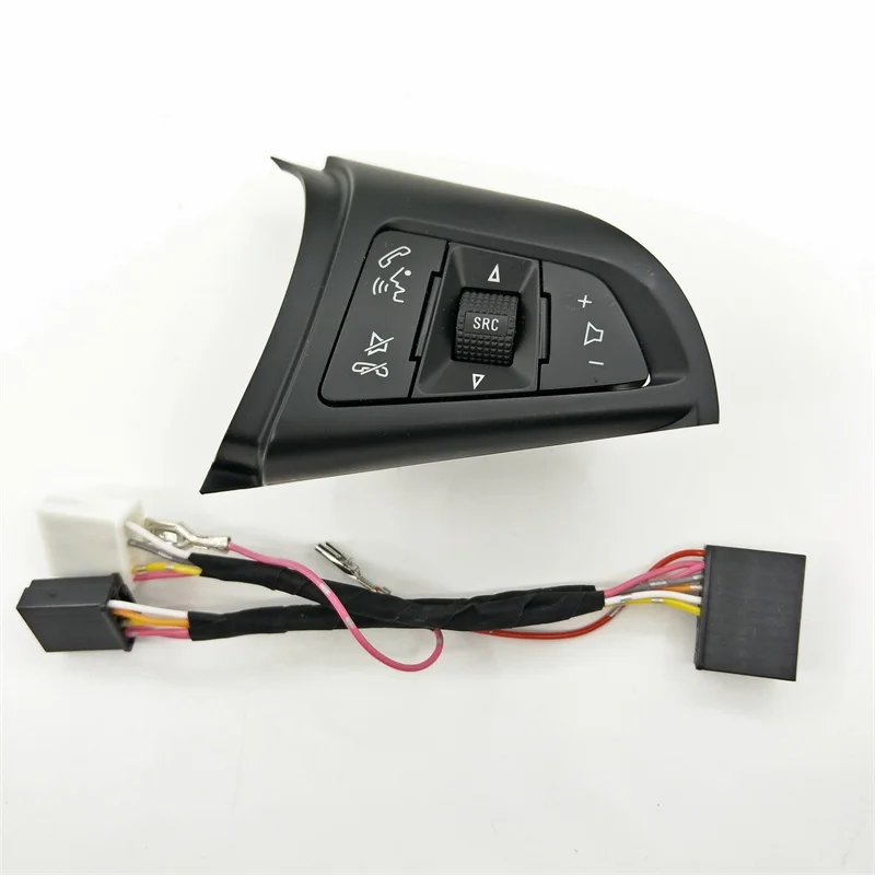 For Chevrolet Cruze 2009 - 2014 New Steering Wheel Button Car Cruise Control Switch With Backlight Bluetooth button Auto Parts