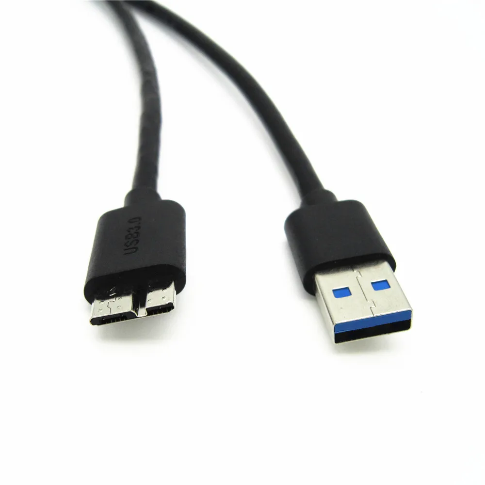 كابل USB 3.0 ذكر إلى مايكرو B ذكر إلى USB 3.0 المعلبة النحاس الخارجي كابل القرص الصلب ، لماك بوك (برو) ، كابل شحن الكمبيوتر 1 متر