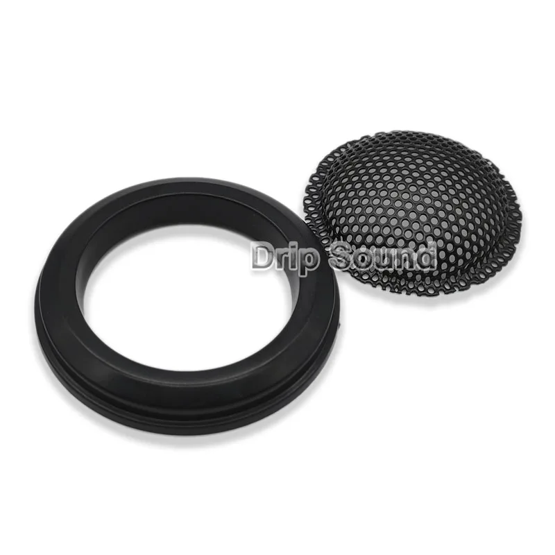 مكبر صوت للسيارة مقاس 1 بوصة ، غطاء شبكي مزخرف ، شبكة معدنية دائرية ، حماية 47 مللي متر