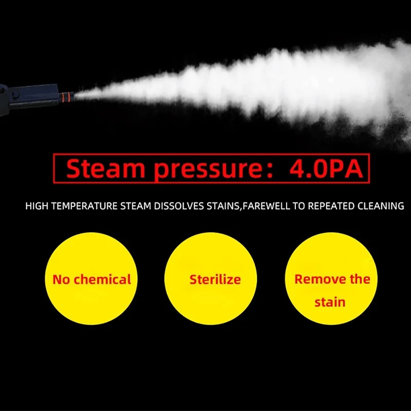 Multi-Purpose High Temperature Steam Cleaner Fumigation Formaldehyde Removal For House Hold Kitchen Car Killing Bacterial Virus