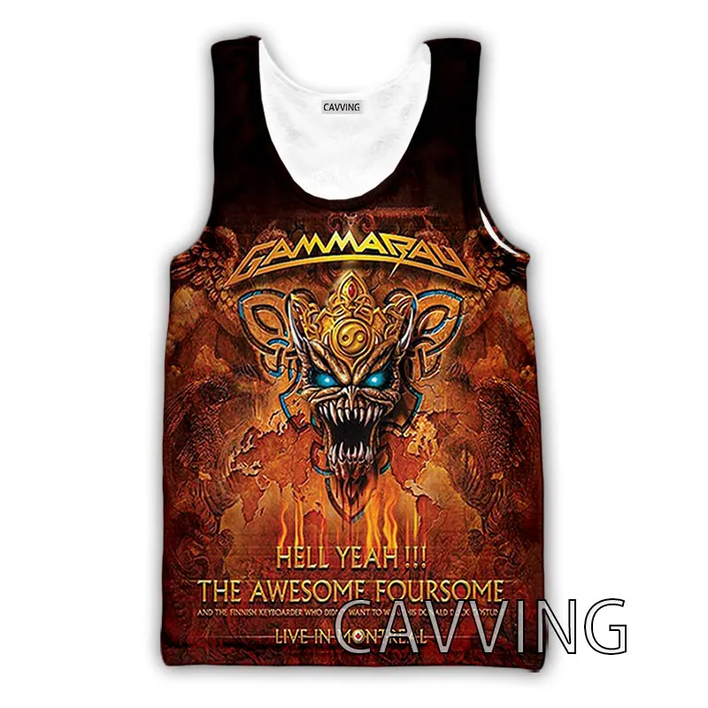 CAVVING 3D Printed  Gamma Ray Rock  Tank Tops Harajuku Vest  Summer Undershirt Shirts Streetwear for Men/women   V02