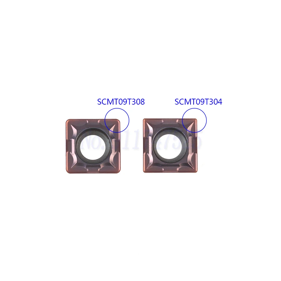 SCMT09T304 SCMT09T308 LF6018 Carbide CNC lathe turning inserts PVD+CVD quality coating cutting insert processing stainless steel