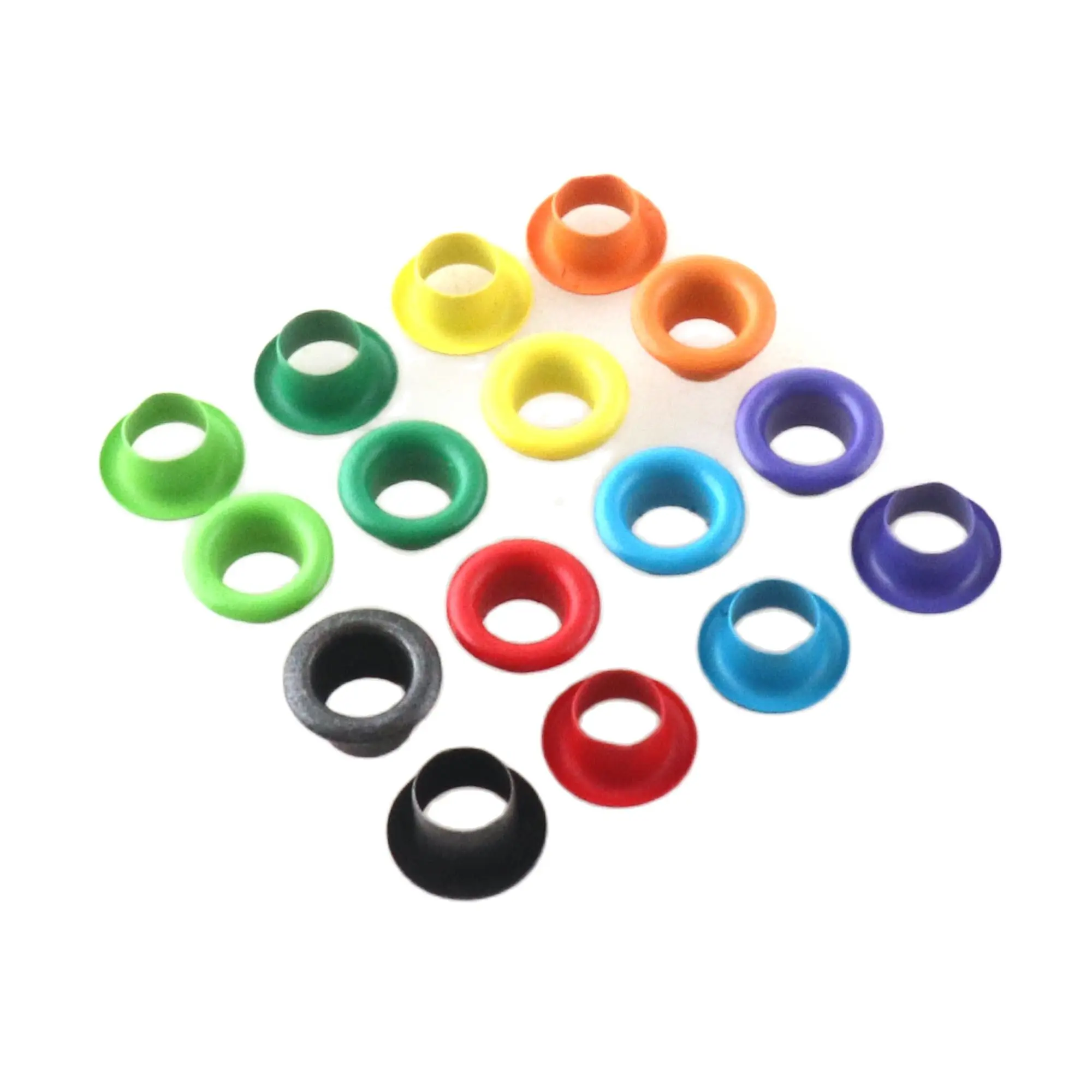 6mm/100pcs Colorful Eyelets Grommet Metal Grommets rivet Sewing grommet studs for leather craft canvas clothes Leather Hardware