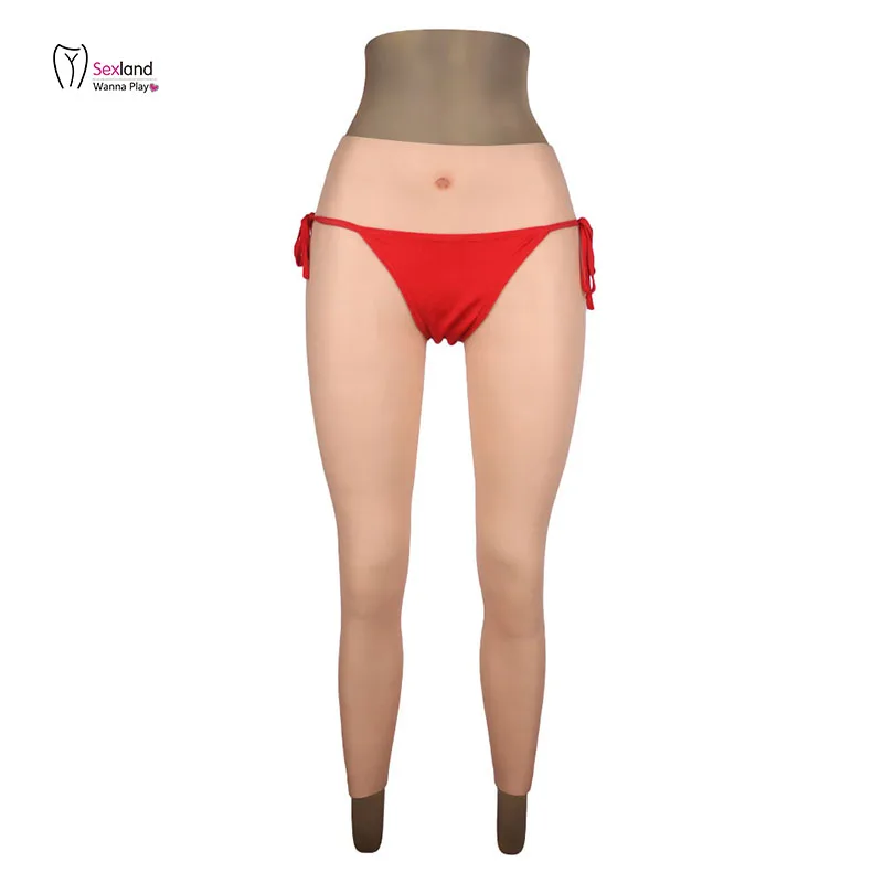 1G Sexland Silicone Fake Vagina Underwear Panties Men Penetratable Vagina Boxer Briefs for Crossdresser Transgender Shemale